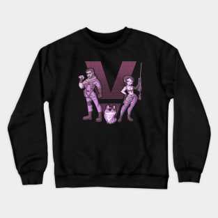 Diamond Dogs - Violet Crewneck Sweatshirt